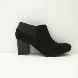 Apri Ankle Boot Block Heel Bootie Black 6